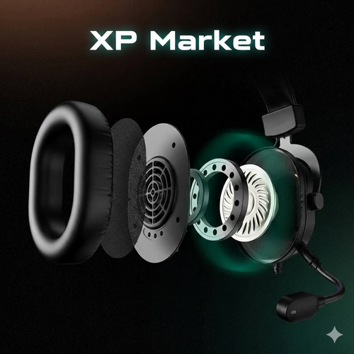 XP Market – Casque Gaming RGB LED avec Micro
